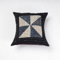 Buy Kutch Tagai Embroidery Ajrakh Cotton Cushion Cover Online at iTokri.com