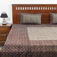 ajrakh double bed cover set