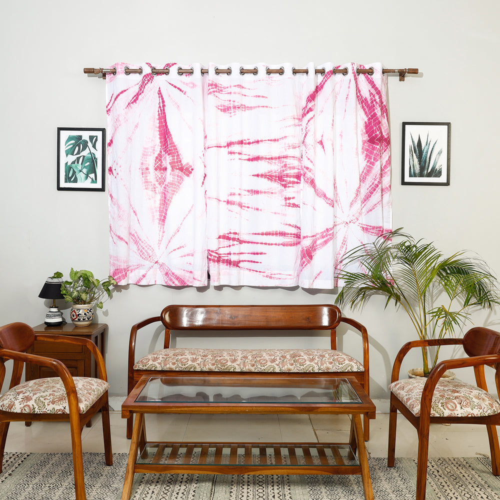 Shibori Window Curtain