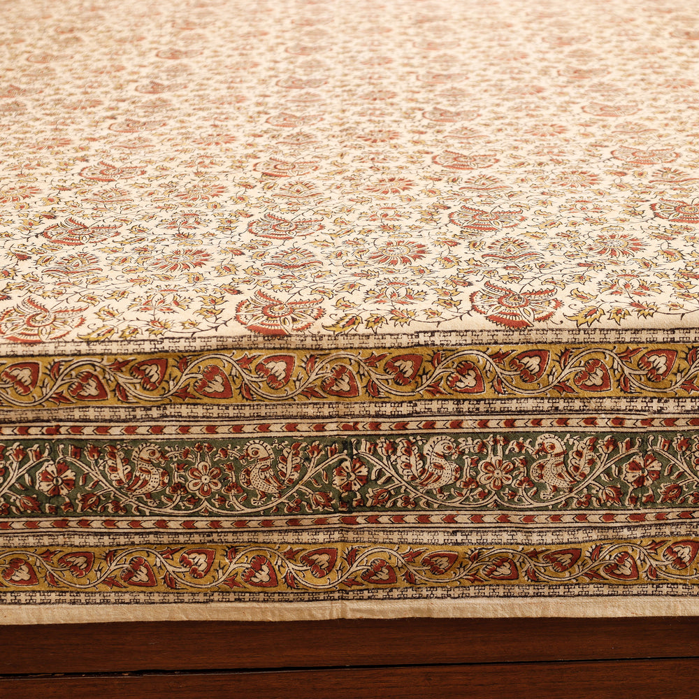 kalamkari double bed cover