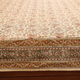  Pedana Kalamkari Block Printing Cotton Double Bed Cover Online at iTokri.com