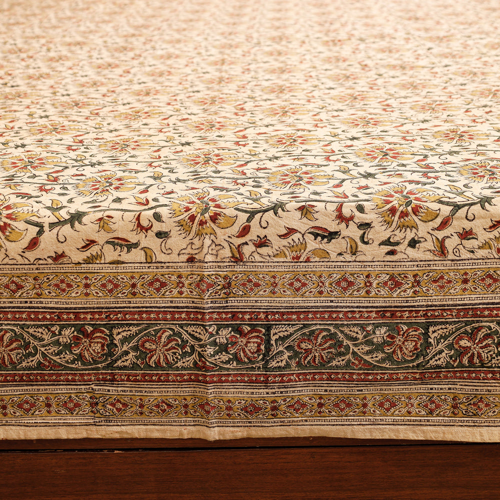 kalamkari double bed cover