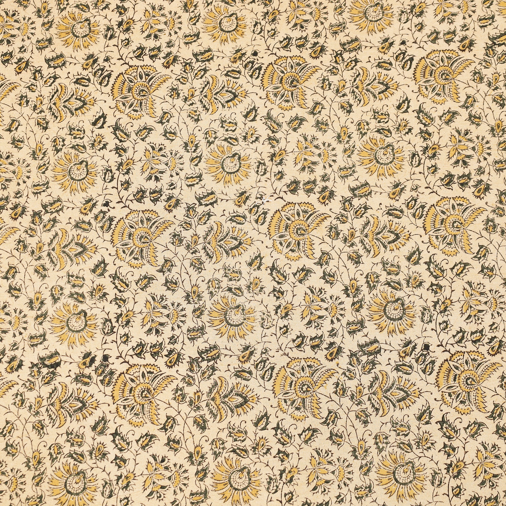 Buy Pedana Kalamkari Block Printing Cotton Double Bed Cover Online at iTokri.com