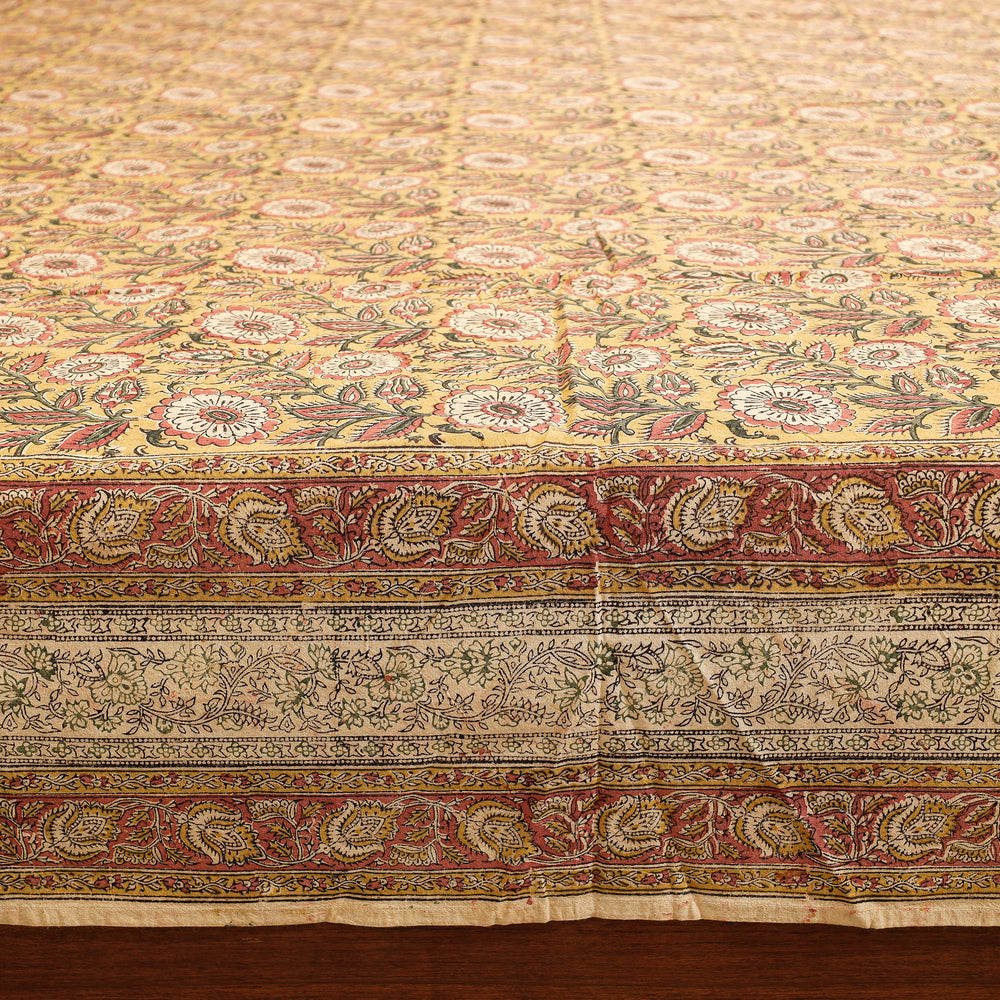 kalamkari double bed cover