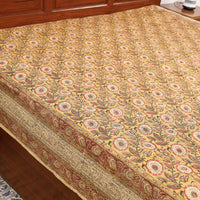 kalamkari double bed cover