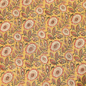 Buy Pedana Kalamkari Block Printing Cotton Double Bed Cover Online at iTokri.com