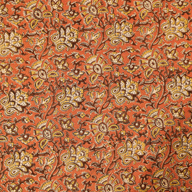  Pedana Kalamkari Block Printing Cotton Double Bed Cover Online at iTokri.com