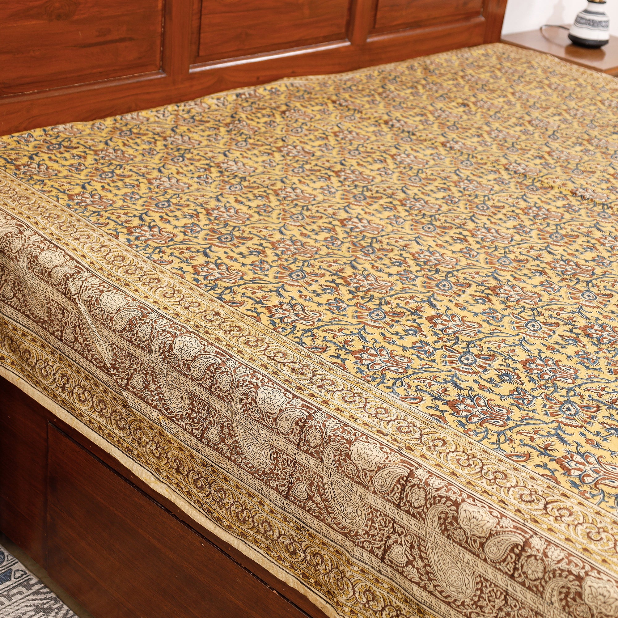 Kalamkari Double Bed Cover