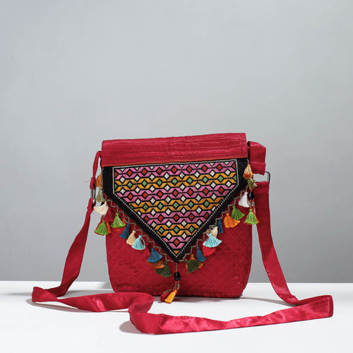 embroidery sling bag 