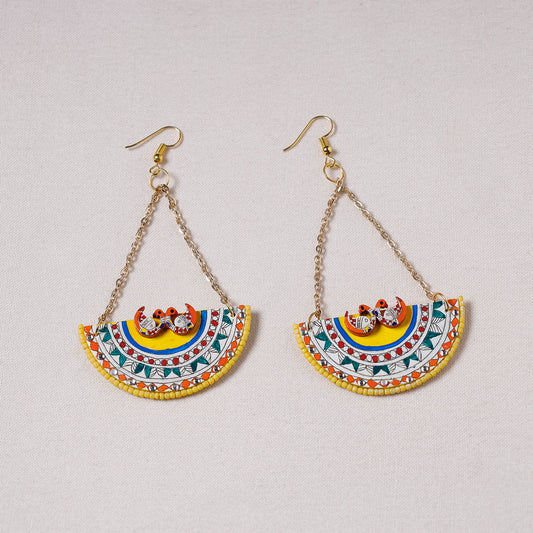  madhubani handpainted earrings