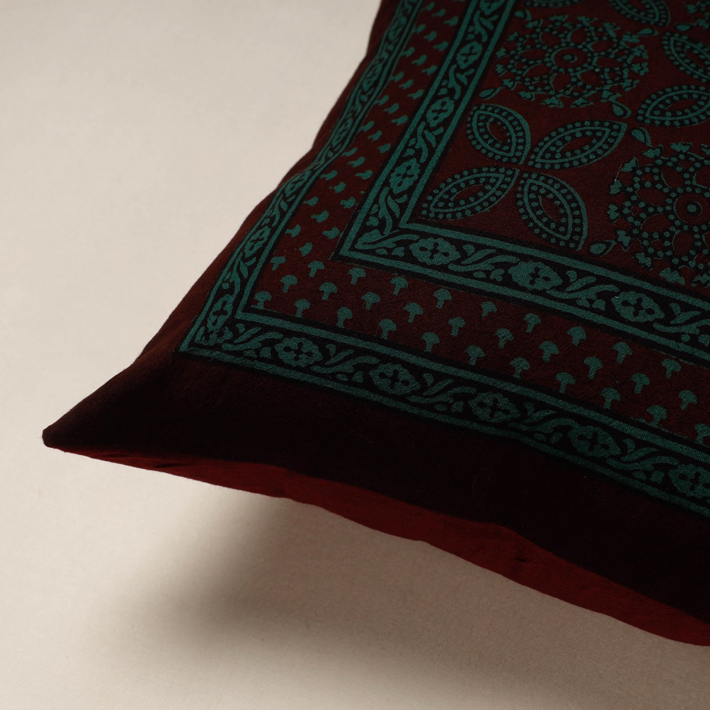  Block Printed Cushion Cover 