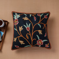 Aari Embroidery Cushion Cover