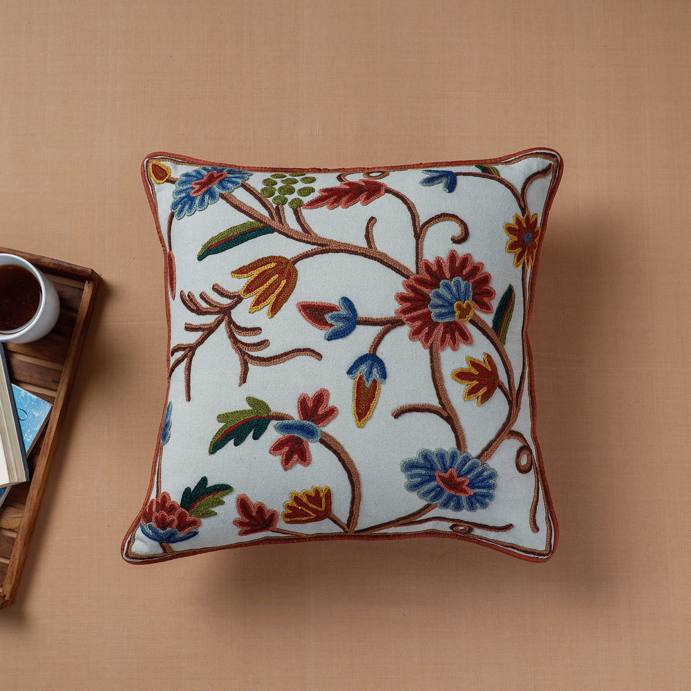 Embroidery Cotton Cushion Cover