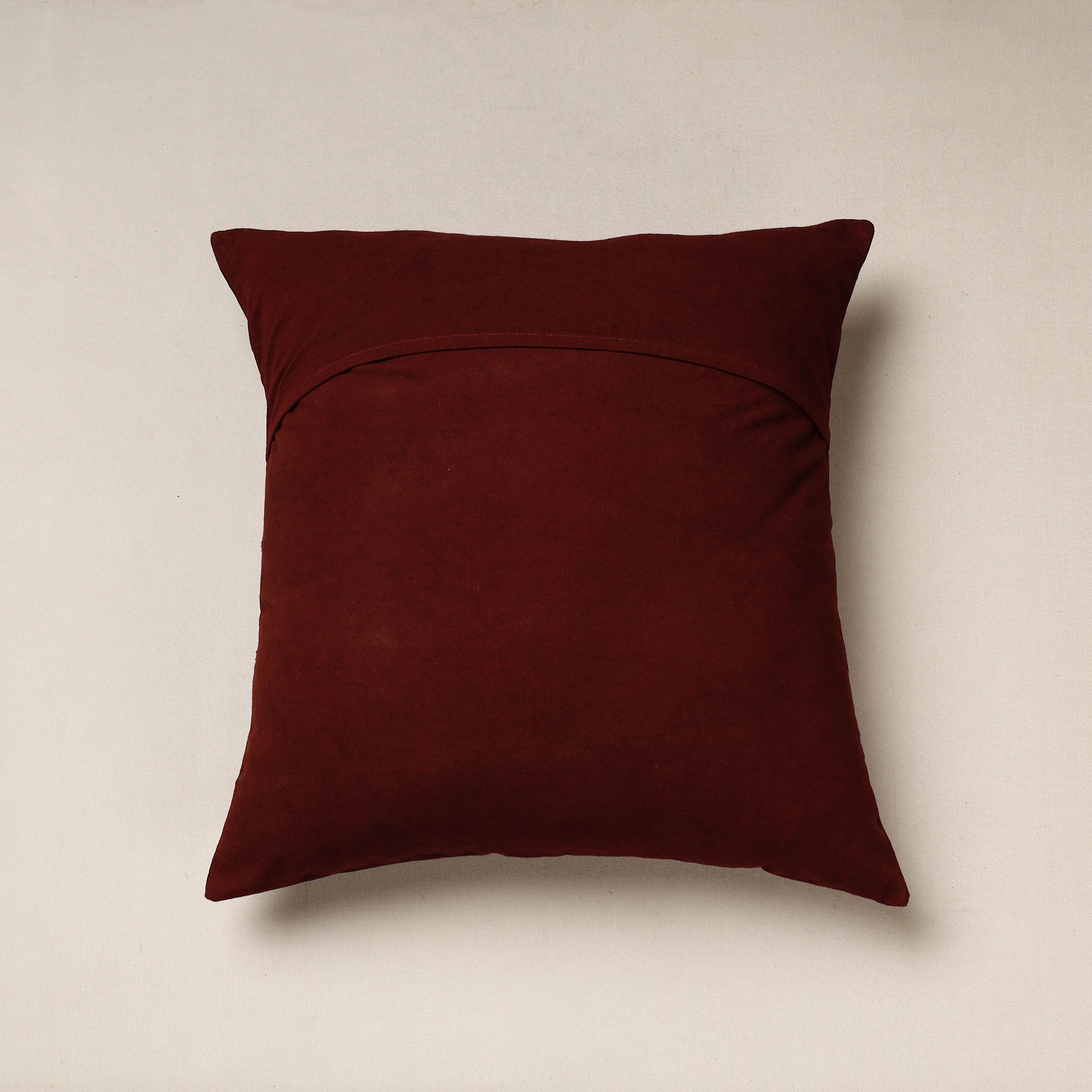 Green Bagh Block Printed Cotton Cushion Cover