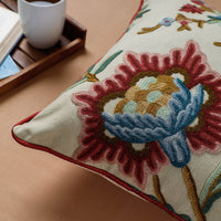 Aari Embroidery Cushion Cover