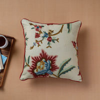 Aari Embroidery Cushion Cover