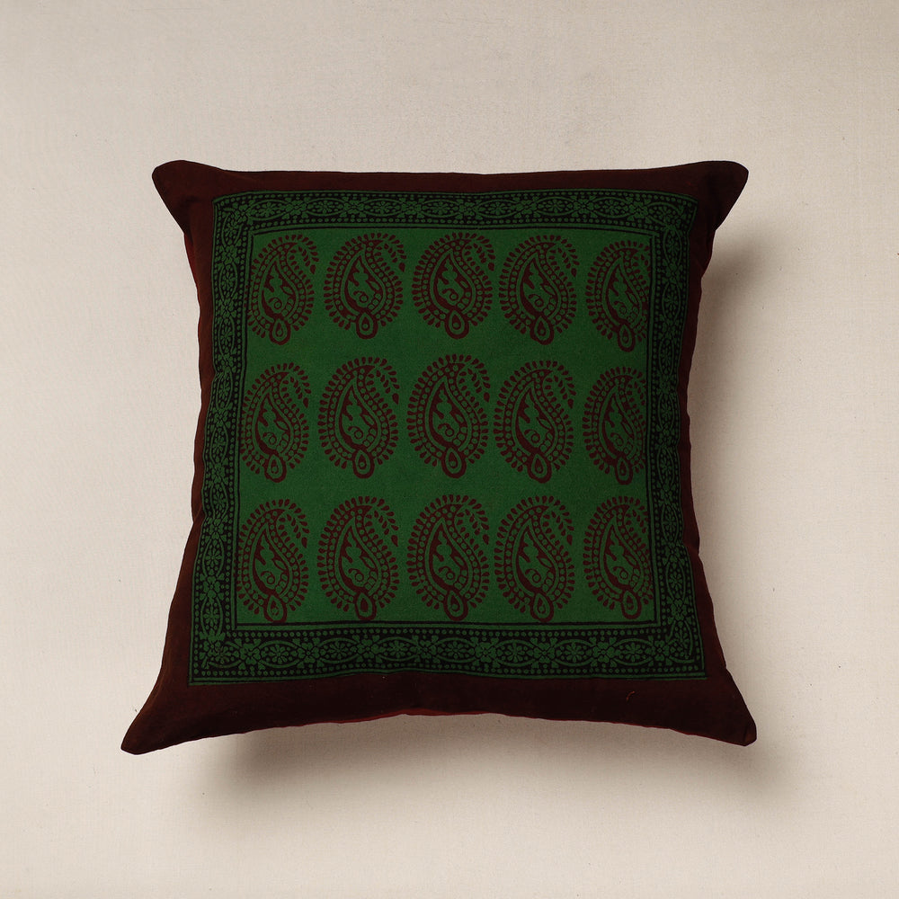  Block Printed Cushion Cover 