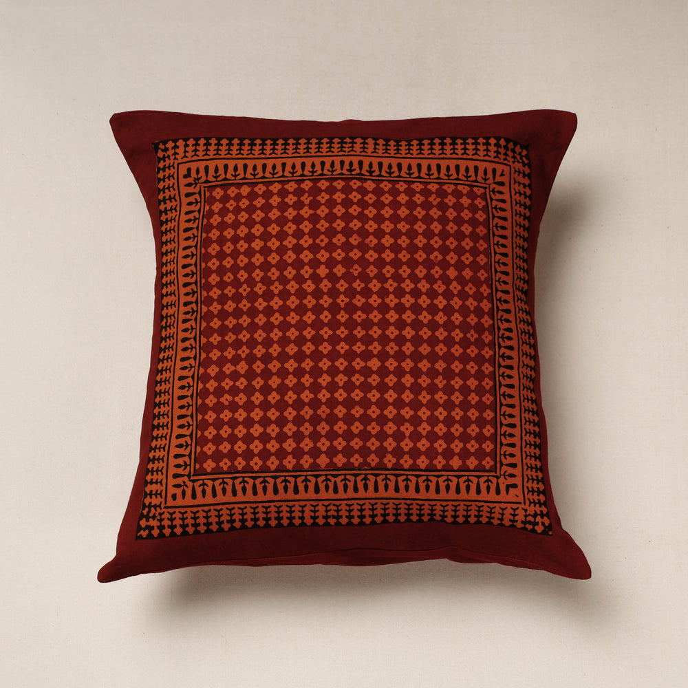 Block Printed Cushion Cover