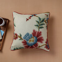 Aari Embroidery Cushion Cover