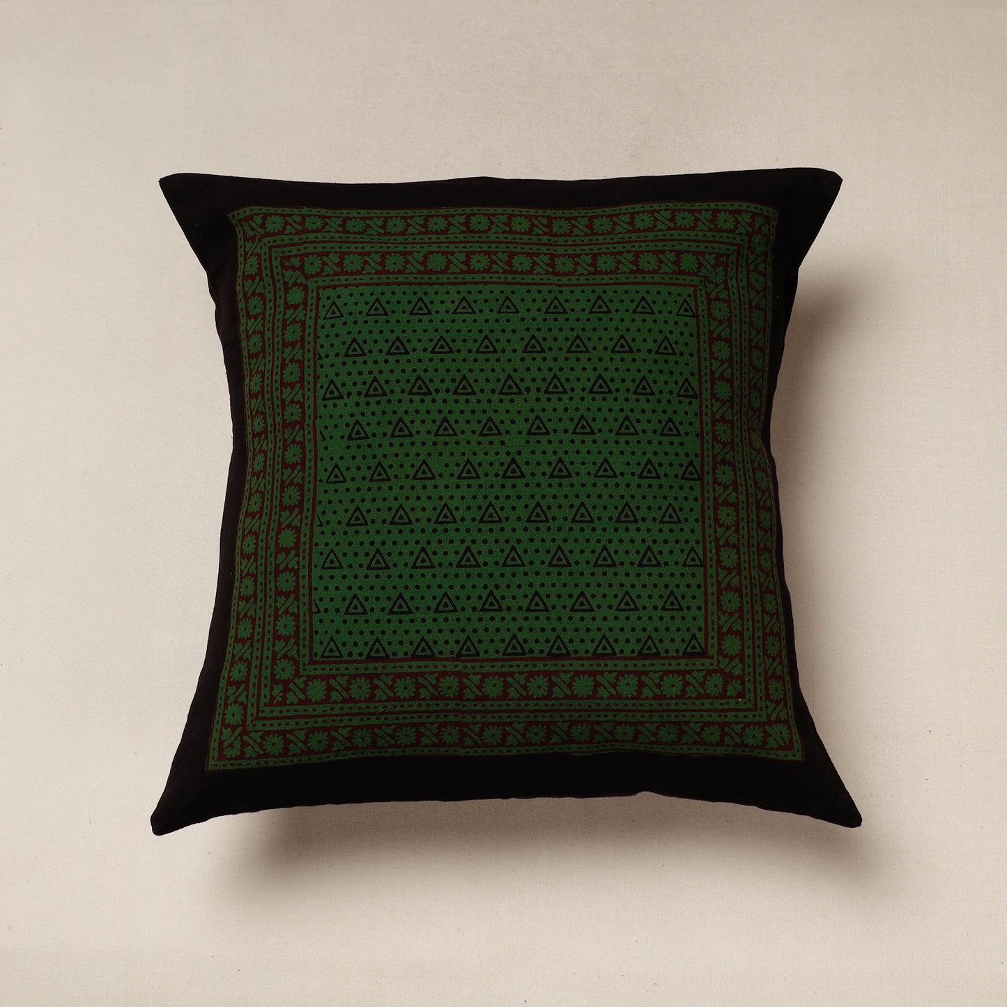 Block Printed Cushion Cover