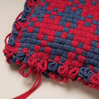 Handwoven Upcycled Cushion Cover