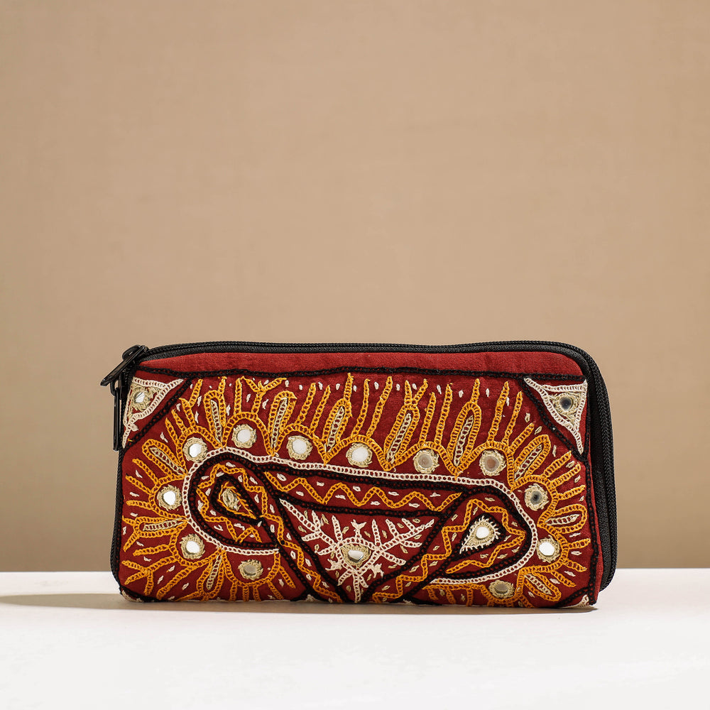 Embroidery Toiletry Pouch
