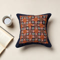  Kala Raksha Rabari Hand Embroidery Cotton Cushion Cover 