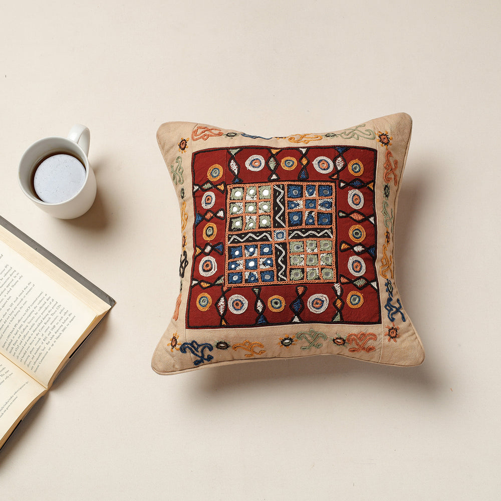 Hand Embroidery Cushion Cover 