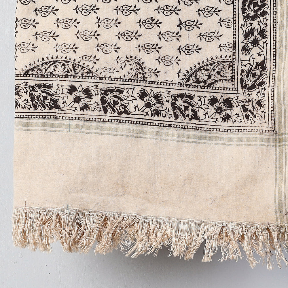 Block Printed Cotton Towel
