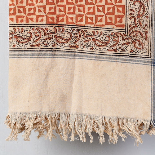 Block Printed Cotton Towel
