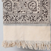 Block Printed Cotton Towel
