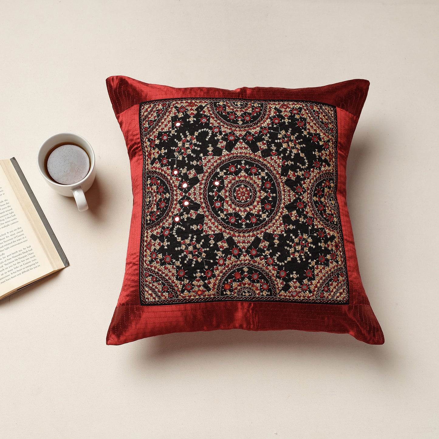 Kutch Embroidery Cushion Cover 