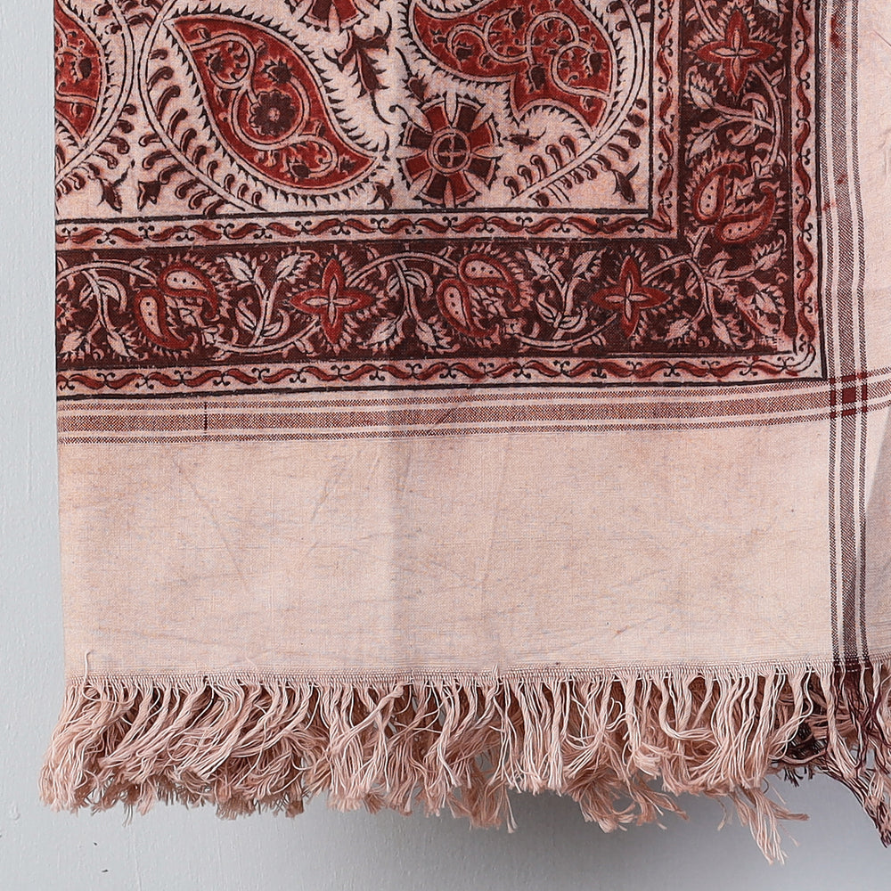 Block Printed Cotton Towel
