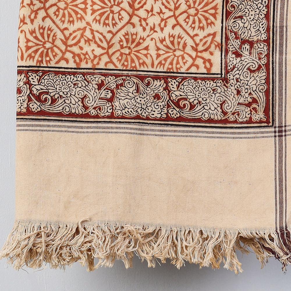 Block Printed Cotton Towel
