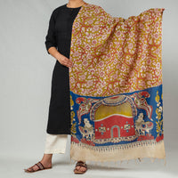 kalamkari silk dupatta