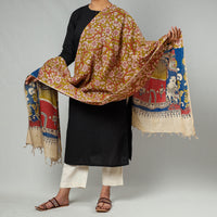 kalamkari silk dupatta