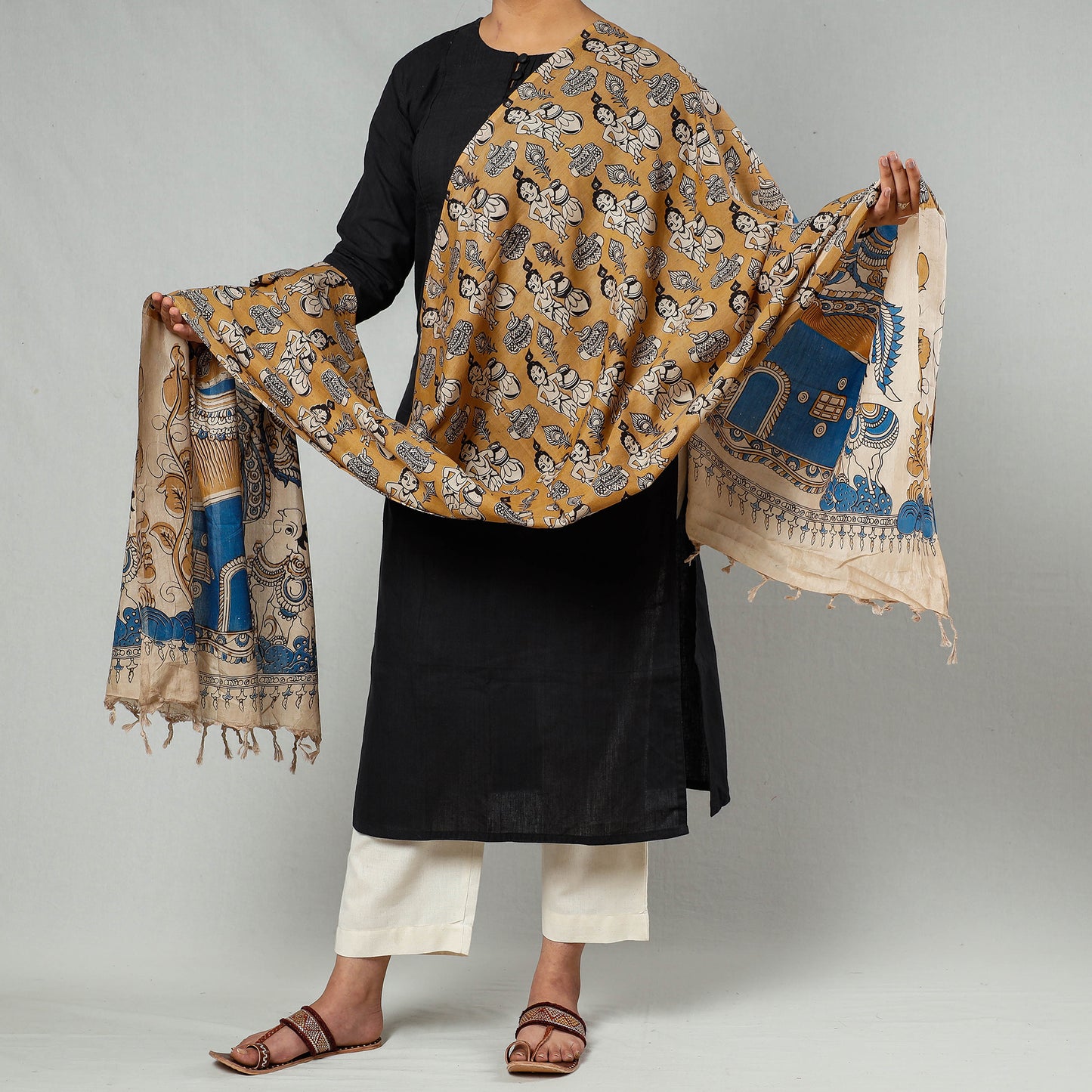 kalamkari dupatta