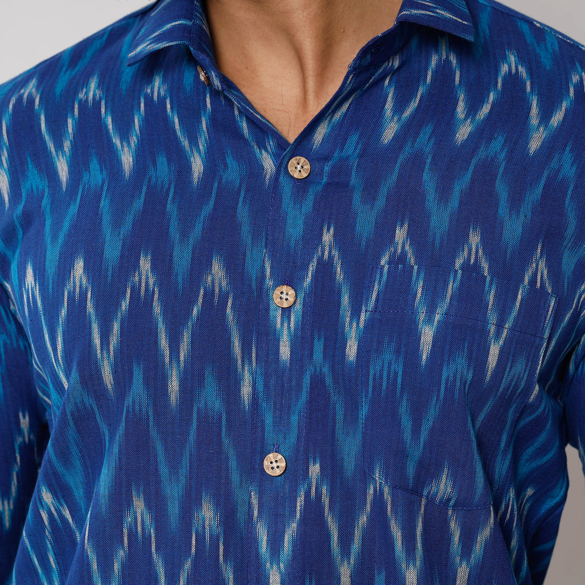 pochampally ikat shirt 