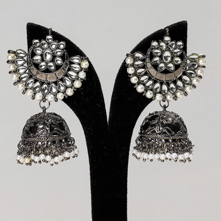 oxidised earrings