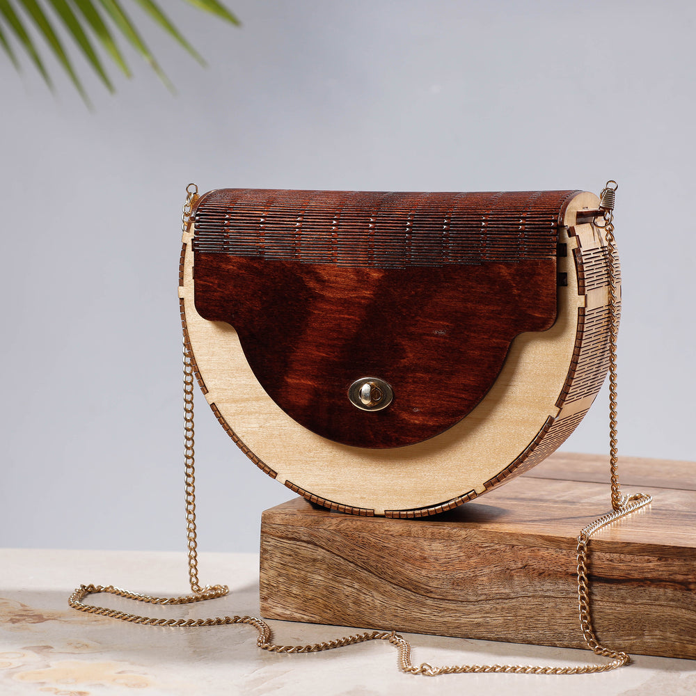 Wooden Sling Bag