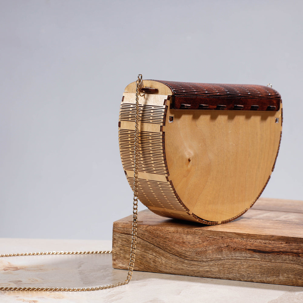 Wooden Sling Bag