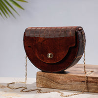 Wooden Sling Bag
