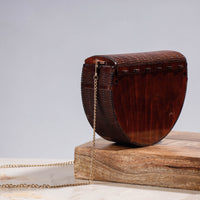 Wooden Sling Bag
