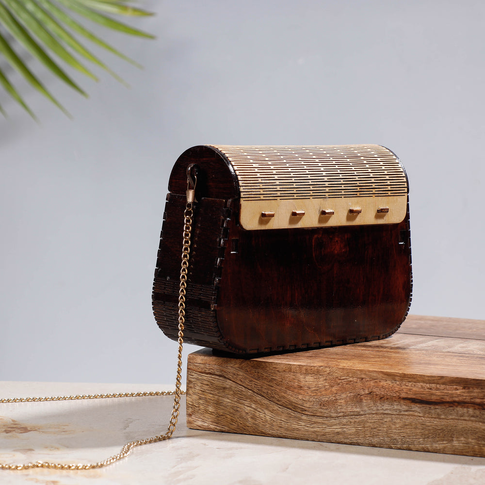 Wooden Sling Bag