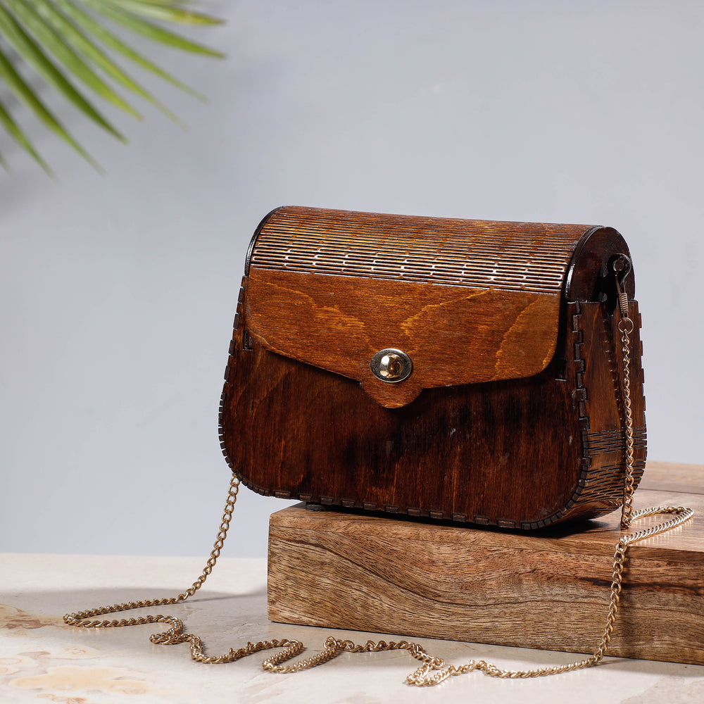 Wooden Sling Bag