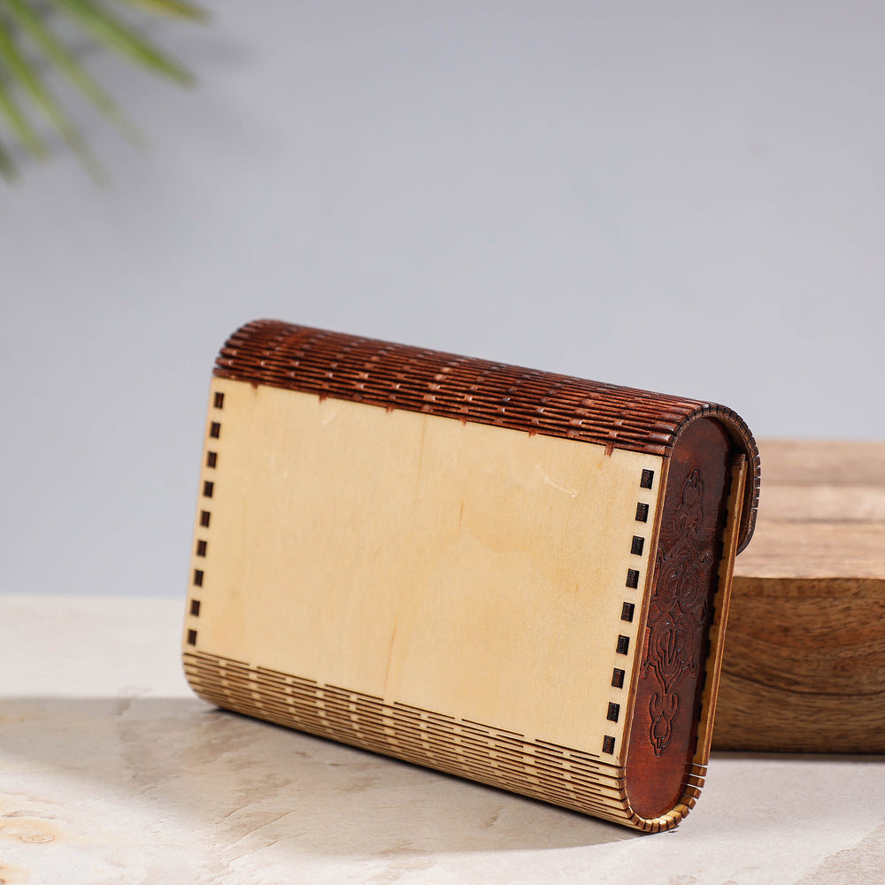 wooden clutch 