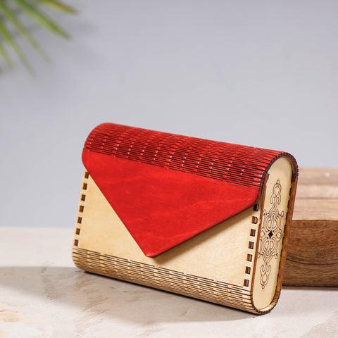 wooden clutch 