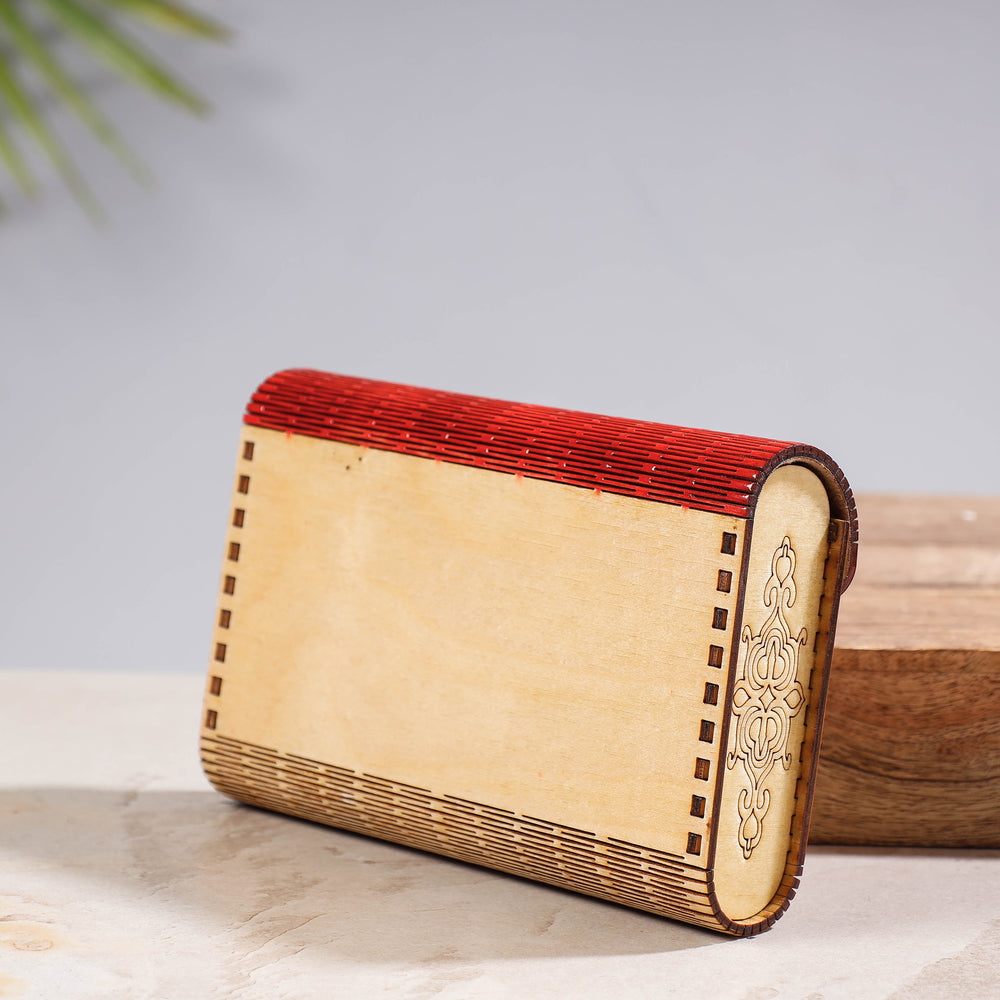 wooden clutch 