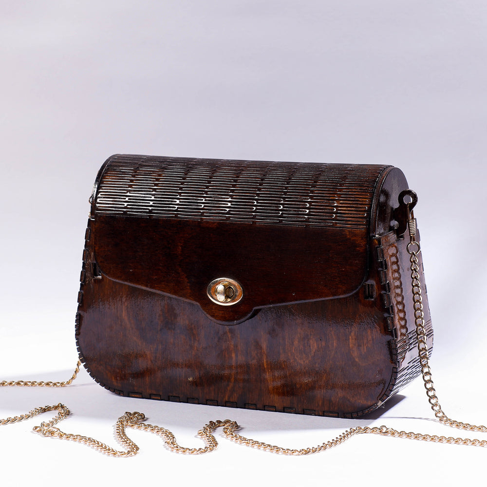 Wooden Sling Bag
