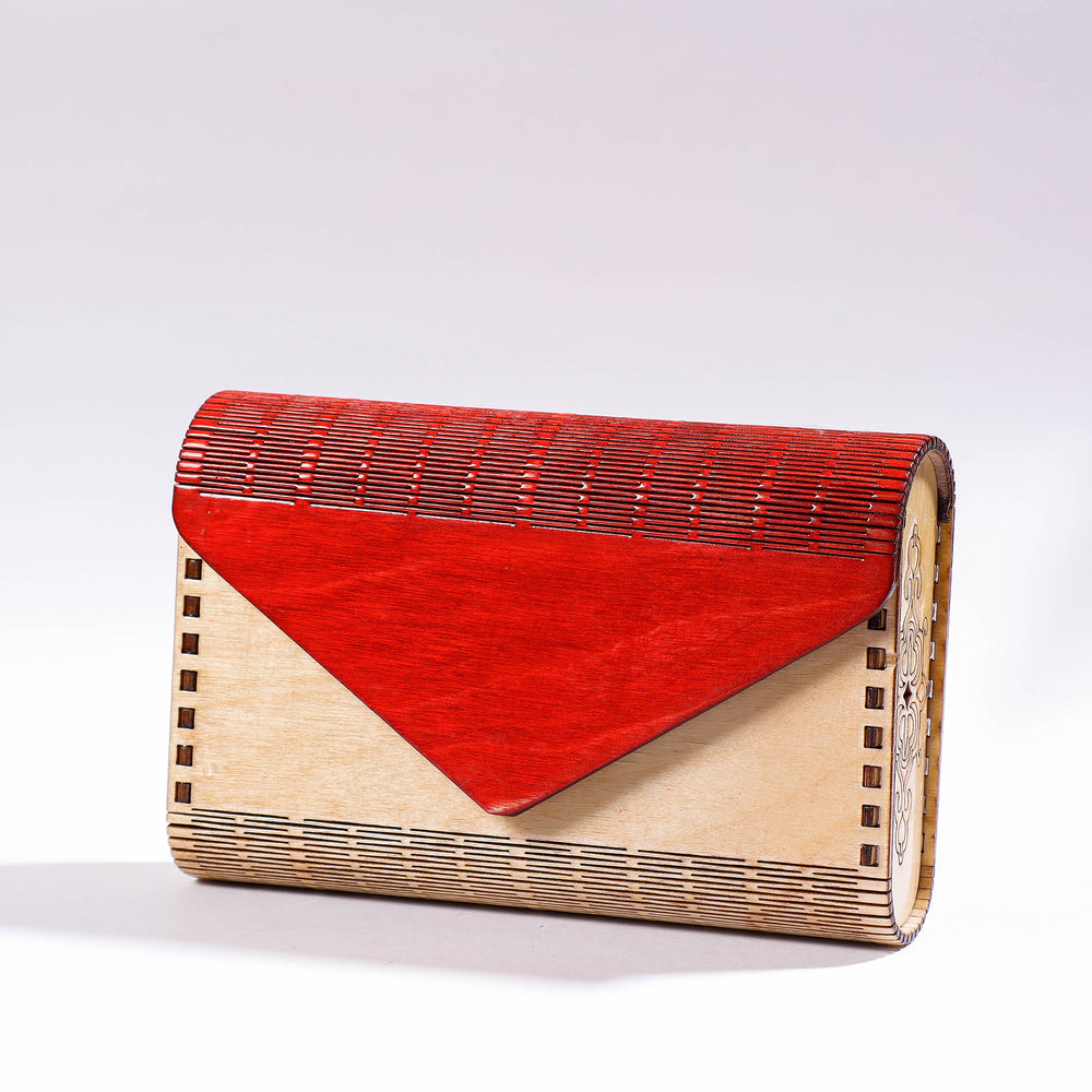 wooden clutch 